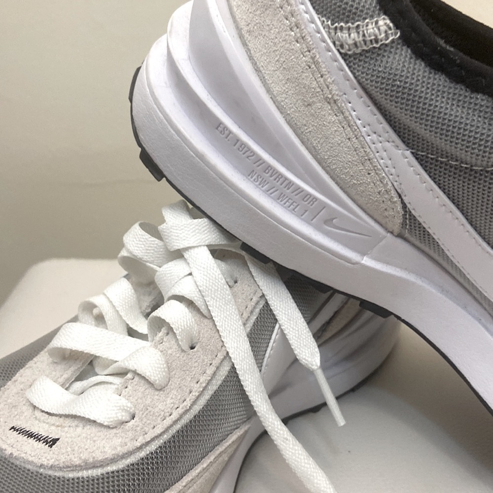 Nike Waffle One White/Grey - Picture 3 of 6